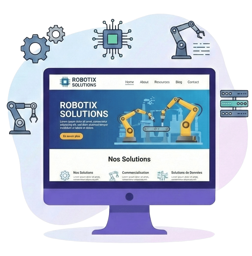 Site internet pour entreprise a Lille