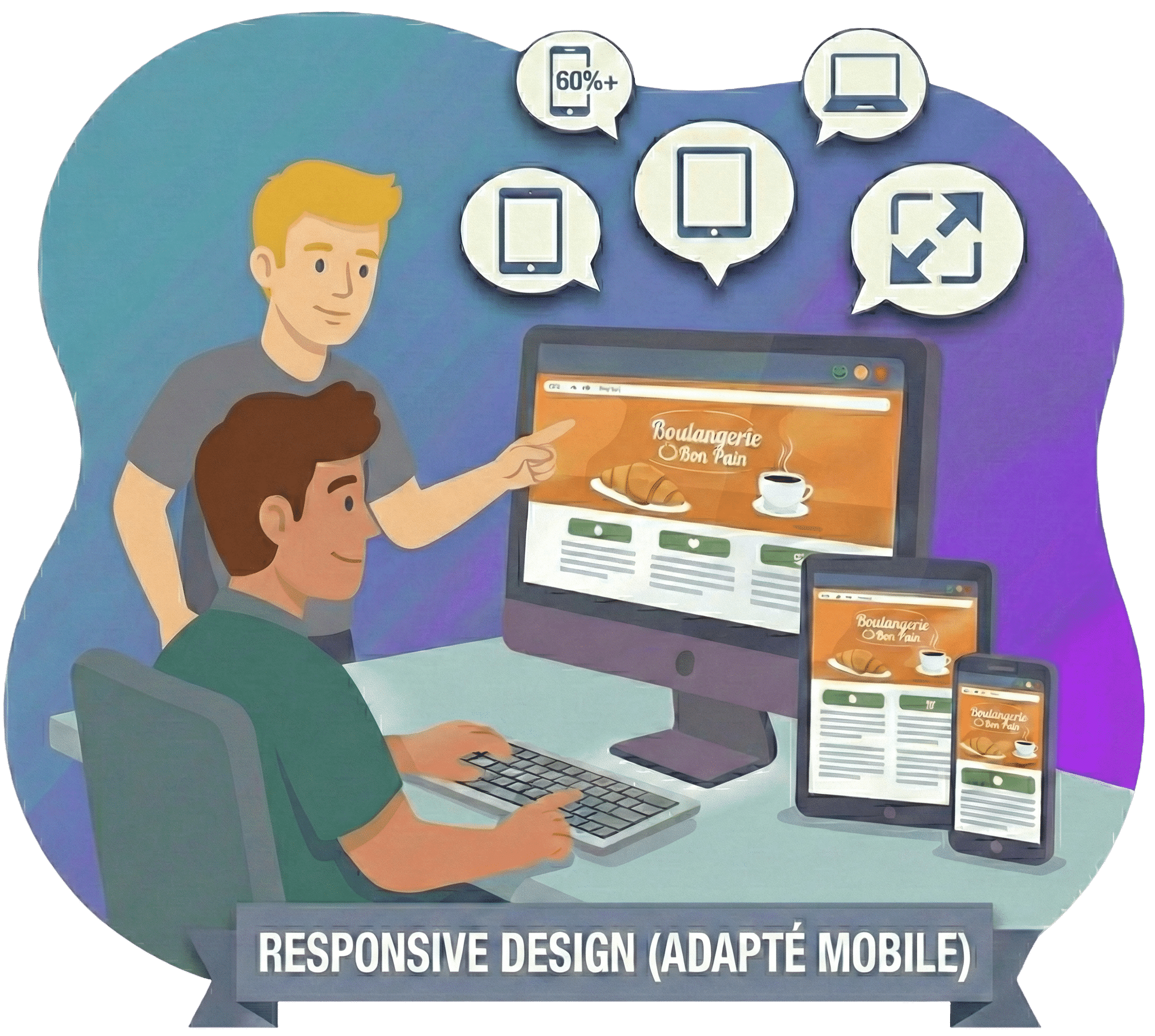 Un site web au design responsive a Lille